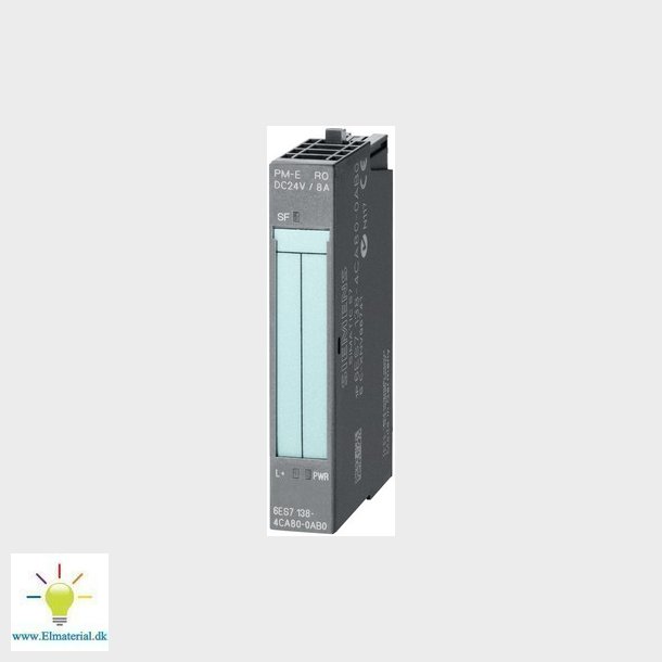 ET 200S powersupply 24V m/diagnose