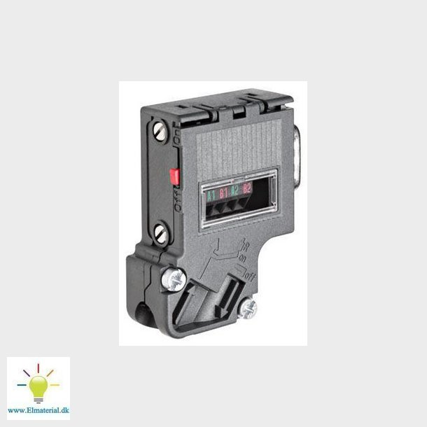 Profibus stik 35C 12MB skrue