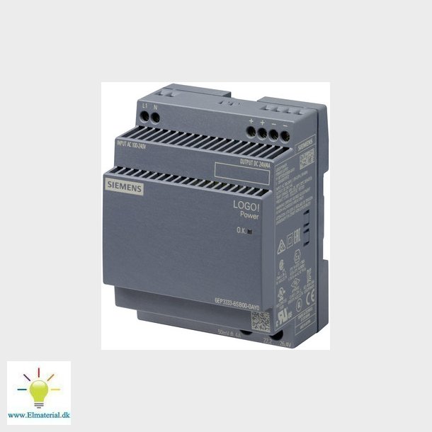 LOGO!POWER 24 V / 4 A stabiliseret strmforsyning