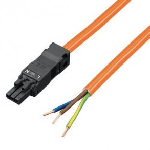 Gennemgangsleding LED lampe 3-polet, 100-240 V, l�ngde 1000 mm