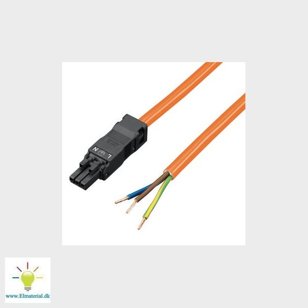 Gennemgangsleding LED lampe 3-polet, 100-240 V, lngde 1000 mm