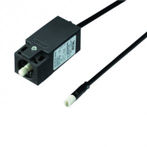 D�rkontakt, med tilslutningsledning, l�ngde 800 mm, sort