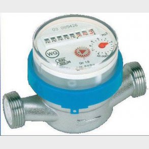 Vattenmätare torrt kallvatten 1,5 m3 / h 12 