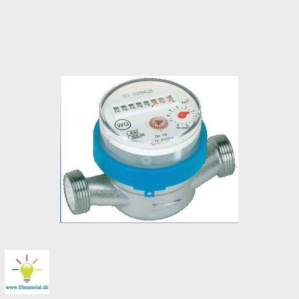 Vandmler tr koldtvand 1,5 m3/h 12" x 110 mm