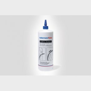 Cable Scout sm�rremiddel g�r det nemt at tr�kke kabler, telefonkabler og optiske fibre igennem r�r