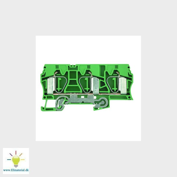 Jordklemme zpe 16/3AN m/fjeder