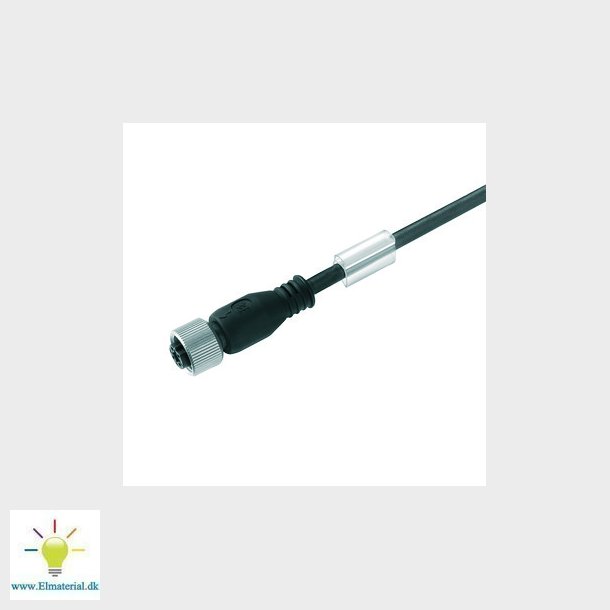 Flerkabel PVC M12 5-pin hun lige 5 meter 1925590500