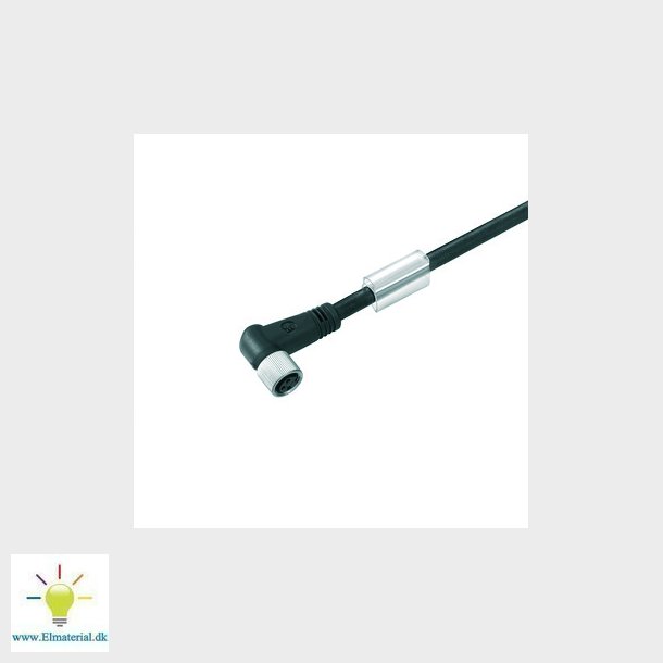 Flerkabel PVC M8 3-pin hun vinklet 5 meter 1927320500