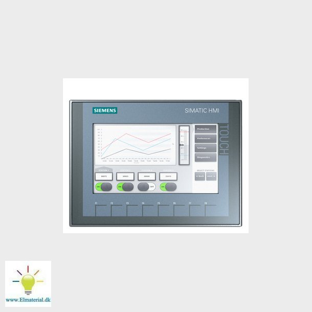 HMI, KTP700 basic, key &amp; touch farve 7"