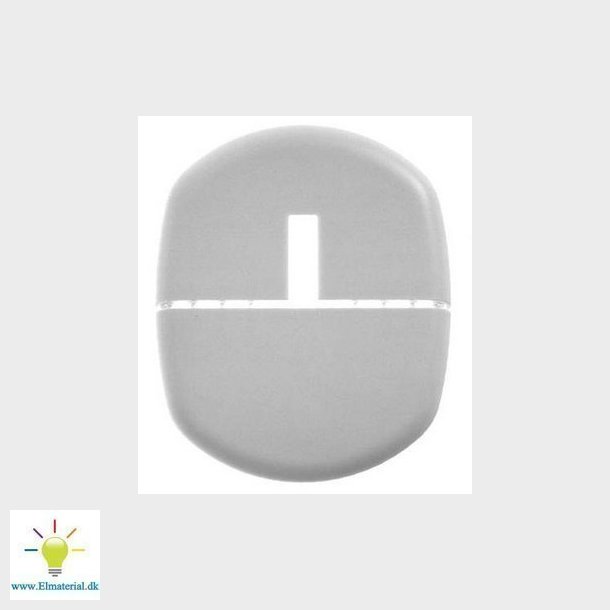 Roset hvid 130 x 140 mm for boltet fod