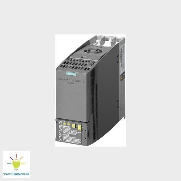 SINAMICS G120C motor effekt 3,0kW 3AC380-480V +10/-20% 47-63Hz integreret filter klasse A, 6SL3210-1