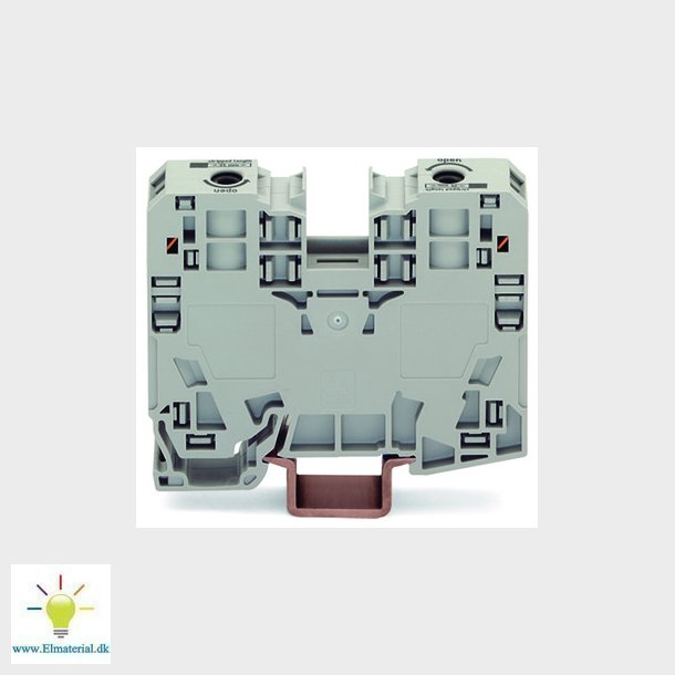 2-leder gennem terminalblok, 35 mm2