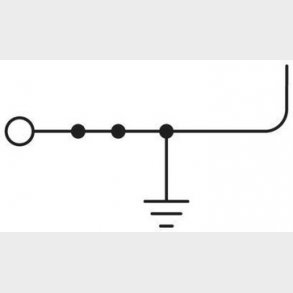 Jordklemme PT 2,5/1P-PE