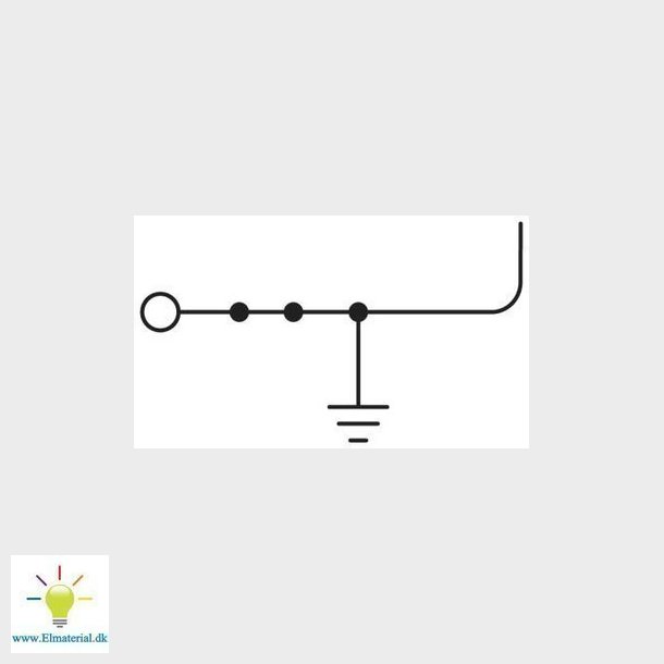 Jordklemme PT 2,5/1P-PE