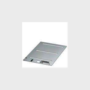 Kunststofskilt US-EMLP (85,6X54) SR