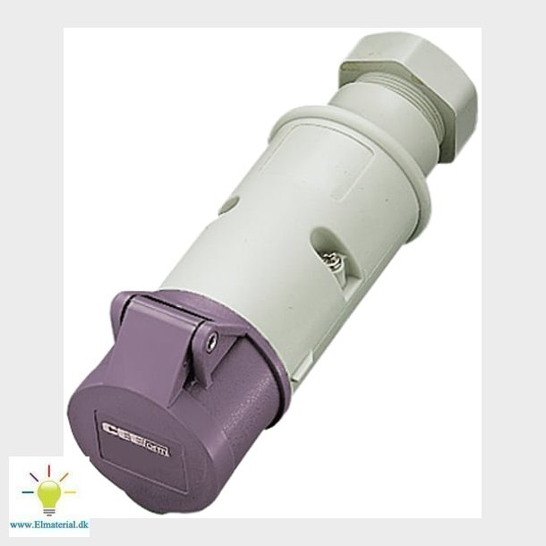 Cee Mellemled 16A 3P 20-25V