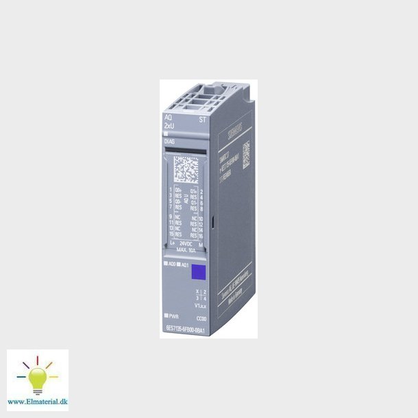 SIMATIC ET 200SP, Analog output modul, AQ 2XI standard