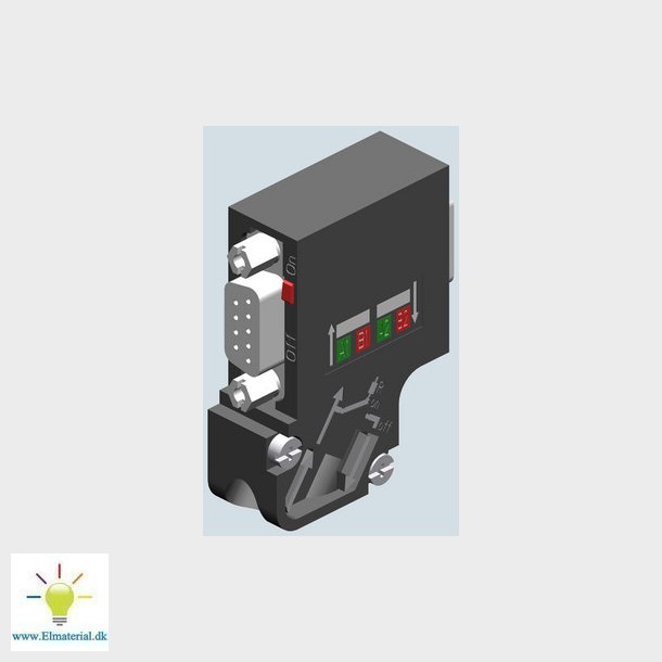 Profibus FC stik 35&deg;, PG