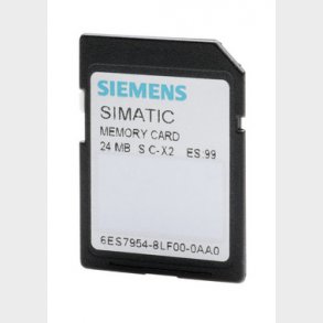 S7 memory card  12 MB TIL S7-1200 S7-1500 og ET200SP 1500 CPU