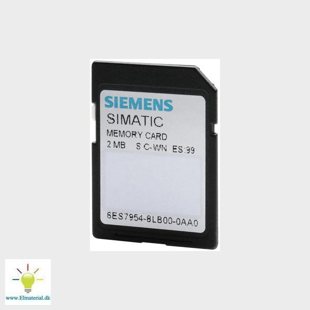 S7 memory card  24 MB TIL S7-1200 S7-1500 og ET200SP 1500 CPU