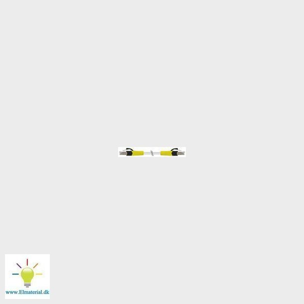 Ethernetkabel RJ45 han lige 8-polet Cabinet-Line, Gigabit / RJ45 han lige, kabel 4x2xAWG27 skrmet g