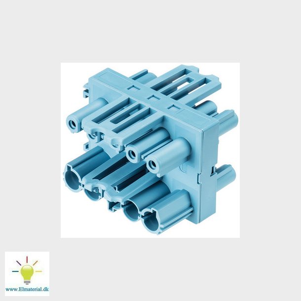 GST18I5 Fordelerblok for twist montageplade bl