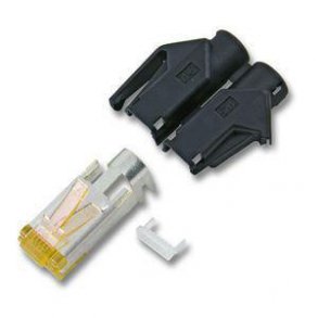 Modular plug KAT6A RJ45 HIROSE STP