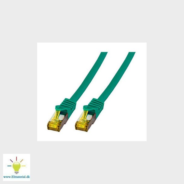 Patchkabel S / FTP C.6a LSZH 0,25m gr&ouml;n