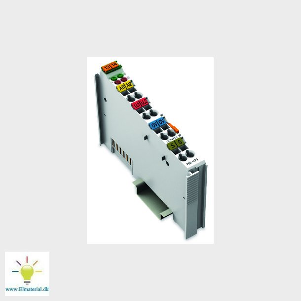 2AI 4-20mA Single-Ended 12bit oplsning 80ms konverteringstid