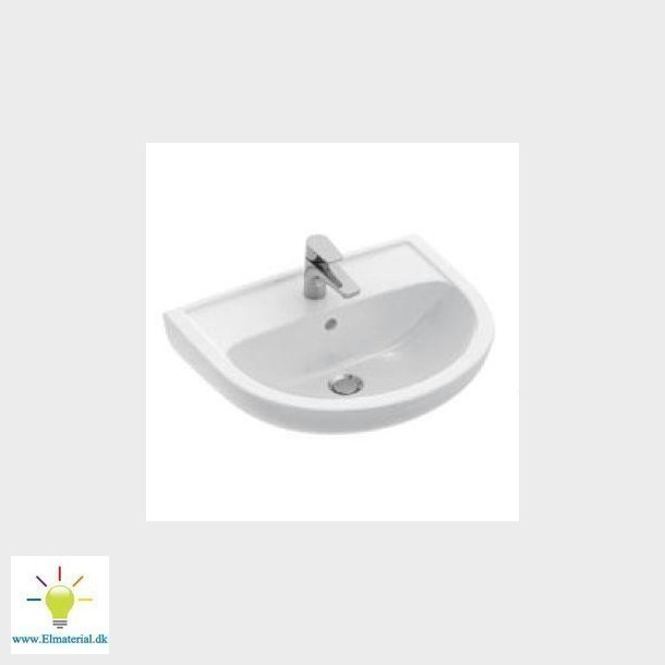 Gustavsberg Saval hndvask 550 x 430 x 190 mm t/bolte