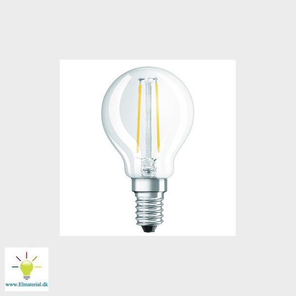 OSRAM Parathom Retro krone 2,8W/827 (25W) E14 klar
