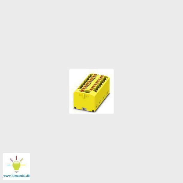 Fordelerblok 3273510, mrkespnding: 450 V, mrkestrm: 24 A, tilslutningstype