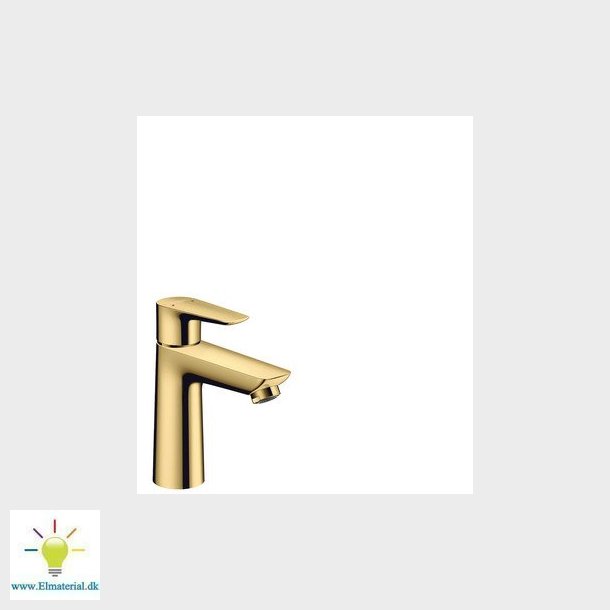 hansgrohe Talis E 1-grebs hndvaskarmatur 110 uden bundventil, poleret guld-optik