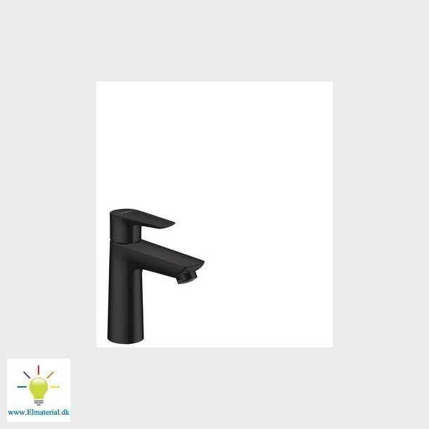 hansgrohe Talis E 1-grebs hndvaskarmatur 110 uden bundventil, mat sort