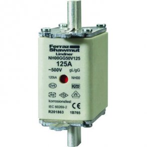 Säkring NH000 16A GL / GG 500V