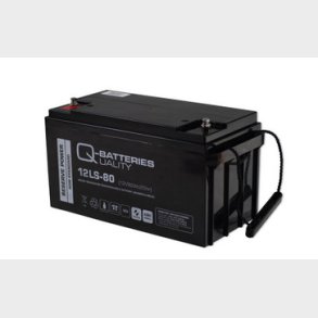 Q-Batteries 12V-80 Ah L348xB167xH178 T6