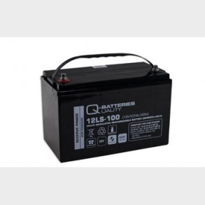 Q-Batteries 12V-100Ah330xB173xH212/220 T6/T11 Terminal