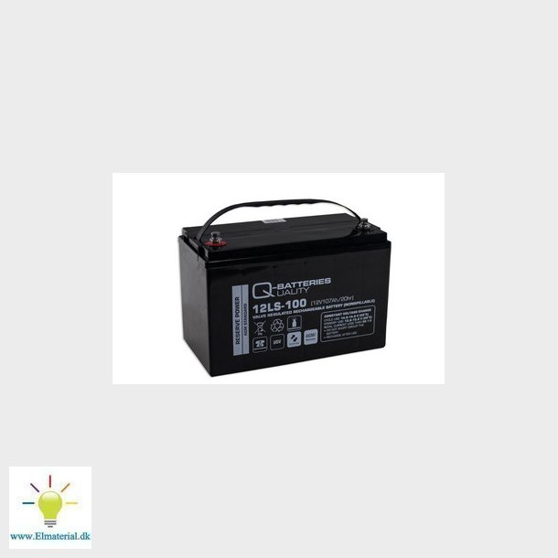 Q-Batteries 12V-100Ah330xB173xH212/220 T6/T11 Terminal