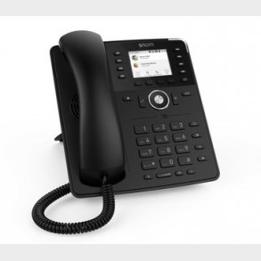SNOM D735 Svart, Bordstelefon svart
