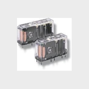 Sikkerhedsrel�er, plug-in, DPST-NO, DPST-NC, 6A, medmAgt-styrede kontakter, 24VDC G7SA-2A2B 24DC