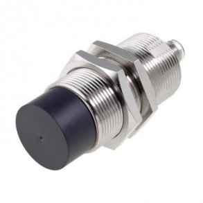 Induktiv sensor, mässing-nickel, lngkropp, M30, oskärmad, 30mm, DC, 3 trdar, PNP-NO, M12 st