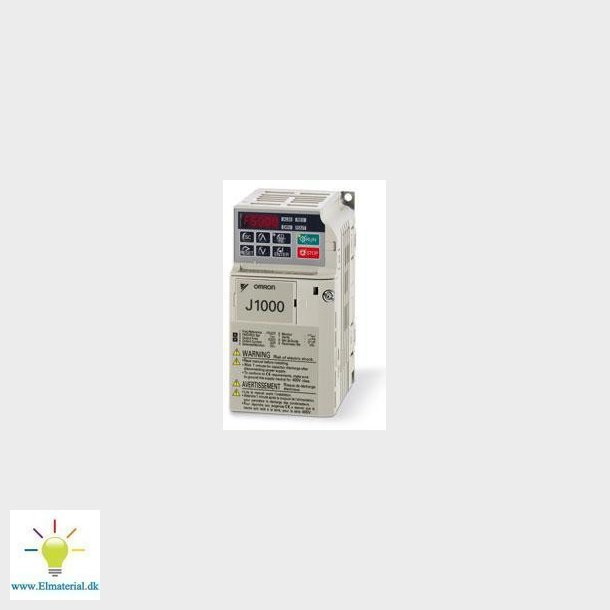 Frekvensomformare, 0,25 kW, 1,6A, 240 VAC, enfas, mAx. utgngsfrekvens. 400Hz JZAB0P2BAA