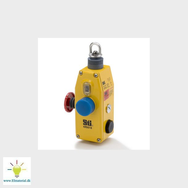 Sikkerhed reb pull E-stopkontakt, op til 40m, 2NC + 1NO, M20 ledninger indgang (3x) 44506-4010 ER501