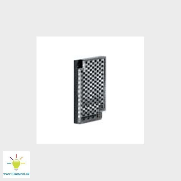 Tilbehr fotosensor, reflektor, 40x60x7.5 mm,ABS &Akryl E39-R1S