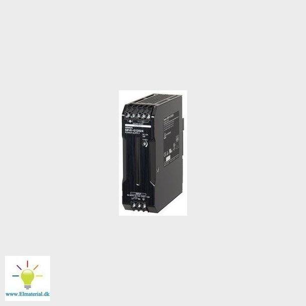 Bogtype strmforsyning, Pro, 480 W, 24VDC, 20A, DIN-skinne montering S8VK-G48024