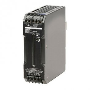 Bogtype str�mforsyning, Pro, 120 W, 24VDC, 5A, DIN-skinne montering S8VK-T12024