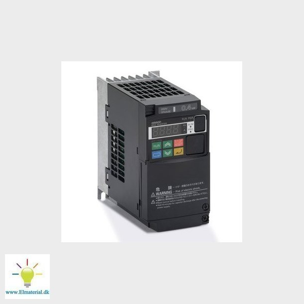 Frekvensomformer  Mx, 0,4/0,55 kW (HD/ND), 3,0/3,5A (HD/ND), 200 VAC, 1 ~ input, sensorless vektor,m