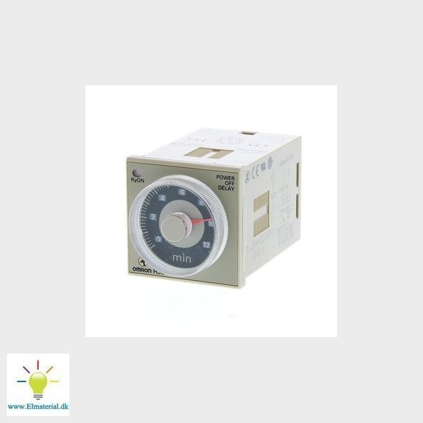Timer, plug-in, 11-pin, DIN 48x48 mm, multifunktions, 0,05 s-300 h, DPDT, 5A, 24-48VAC, 12-48VDC H3C