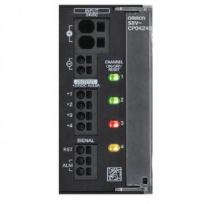 Elektronisk beskyttelse rel� med 4 kanaler total max 15,2A eller 3,8A per kanal 24 VDC UL-godkendt