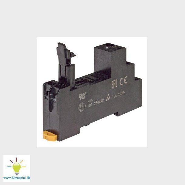 Sokkel, DIN-skinne/overflademontering, 5-pin, skrueklemmer P2RFZ-05-E